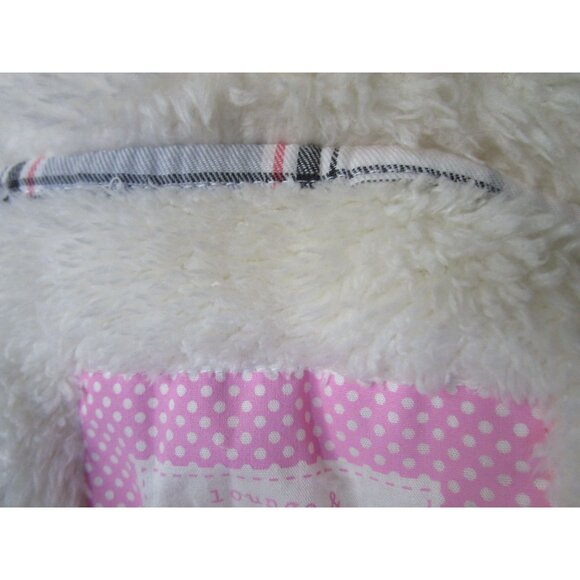 Panda Lounge Sleep Sherpa Hoodie Ears Pouch Pocket Debenhams Ladies 16 GUC - Picture 7 of 16